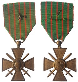 Croix de guerre 1914-1918