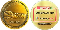 Médaille Annecy - Spar - European cup