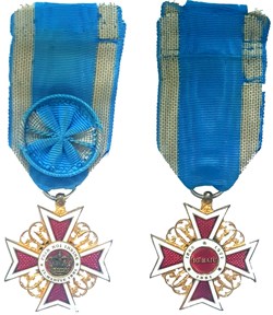 Médaille d'officier de l'ordre de la Couronne de Roumanie