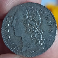 Louis XV 1/10 écu bandeau 1741A