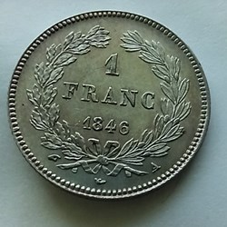 1F Louis Philippe 1846 A