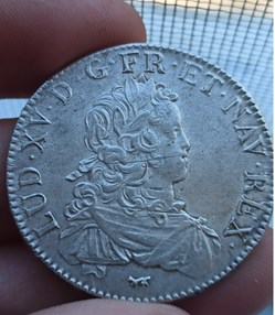 Louis XV Écu de France 1723A