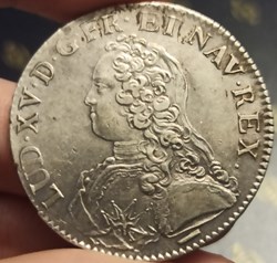 Louis XV Écu branches d'Olivier