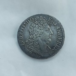 Louis XIV 20 sols aux insignes 1707A