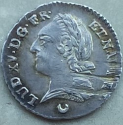 Louis XV 1/10 Ecu Vieille tête 1773AA