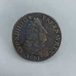 Louis XIV 1/12 écu 8L 1er type 1691A