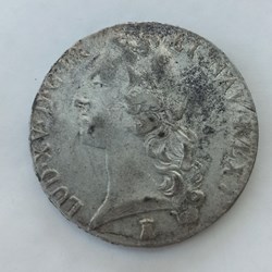 Louis XV Ecu bandeau 1764T