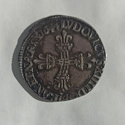 Louis XIV 1/4 ecu 1644H