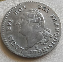 Louis XVI 30 sols au génie 1792I