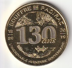 Gouffre de Padirac -  130 ans