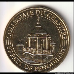 "Collégiale du Chapitre - St-Paul de Fenouillet "