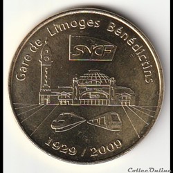 Gare de Limoges Bénédictins 1929 / 2009