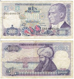 TURQUIE - 1000 Lire turque