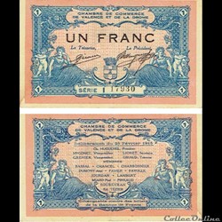 01 - 1 franc chambre du commerce