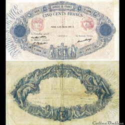 500 francs type 1888 "Bleu et rose"
