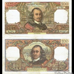 100 francs type 1964 "Corneille"