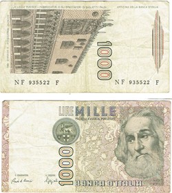 ITALIE 1000 lire