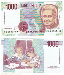 ITALIE 1000 lire