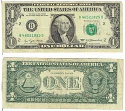 Amérique ETATS-UNIS  1 dollar