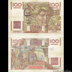 100 francs type 1945 "Jeune paysan"