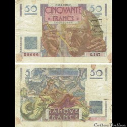 50 francs type 1946 "Le Verrier"
