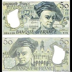 50 francs type 1976 "Quentin de La Tour"
