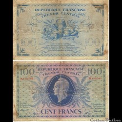 100 Francs type Marianne Dulac pour la Corse