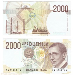 ITALIE 2000 lire