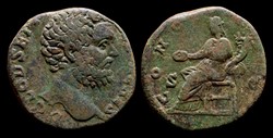 01b Clodius Albinus - Sesterce