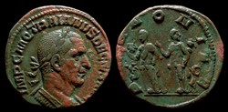 13a - Trajan Dèce - Sesterce