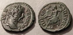 Roman Provincial (Moesia, Nicopolis): ca. 193-211 AD bronze Æ18 of Septimius Severus