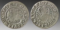 Lithuania: silver half-grosz of Sigismund the Old of Poland, 1512