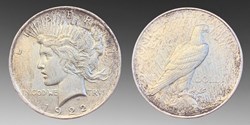 United States: 1922 silver Peace dollar