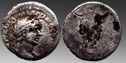 Roman Provincial (Cappadocia, Caesarea): silver hemidrachm of Hadrian, ca. 120-121 AD