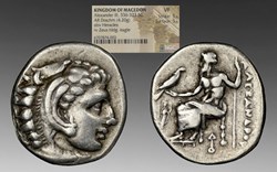 Greece (Macedon): ca. 336-323 BC silver drachm of Alexander the Great, lifetime issue