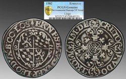 Belgium (Liège): silver Ernestus of Ernest of Bavaria, 1582