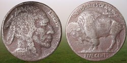 (DD006) USA: 1923 Buffalo nickel