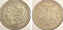 United States - Dollar, 1892