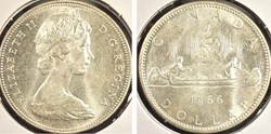 Canada - Dollar, 1966