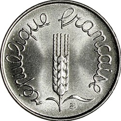 1 centime épi, 1977