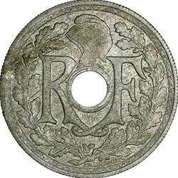 20 centimes Lindauer, GPRF, 1945