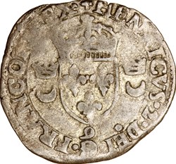 Douzain aux croissants, Henri II, 1550, Rennes