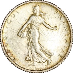 1 franc Semeuse, IIIe République, 1901