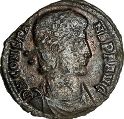 Demi-maiorina de Constans, Fel Temp Reparatio, 348-350, Thessalonique