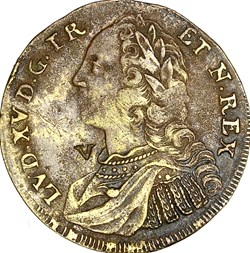 Jeton de Nuremberg, Louis XV, la prise de Fontarabie, non daté