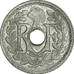 10 centimes Lindauer, petit module, GPRF, 1945, Beaumont-le-Roger