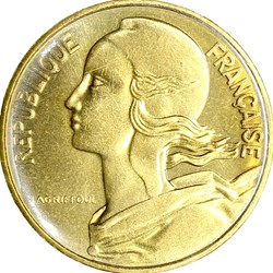 10 centimes Marianne, FDC, 1977