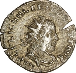 Antoninien de Valérien Ier, Liberalitas, 255-256, Rome
