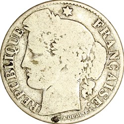 50 centimes Cérès, IIIe République, 1894, Paris