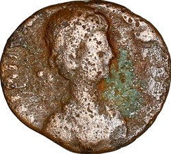 Nummus d'Arcadius, Vota, 383-388, Alexandrie